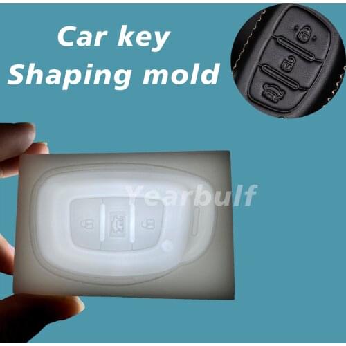 Car Key Mould For Hyundai Cover Car Key Leather Cover Mold Key Skin Mold Diy Cold Press Molding Tool Handmade Product Mold