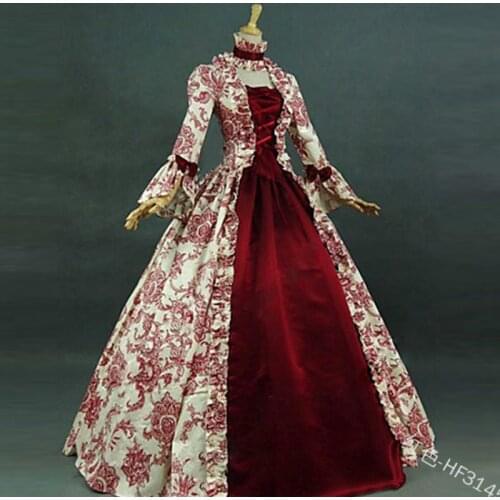 Cosplay Medieval Renaissance Gown Robe Palace Princess Dress Adults Vintage Evening Gown Lace Long Sexy Party Halloween Costume