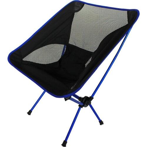 Blue Traveling light line Folding chair armchair outdoor leisure camping portable fishing chair armchair beach chair