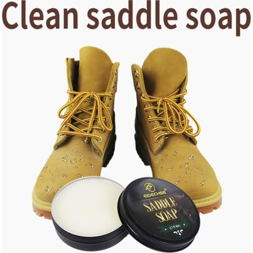 Multi-function Leather Cleaning Soap 3.5oz Fiebings Saddle Sofa Clothing Bag Shoes Leather Cleaner Maintenance Cleaning Soap