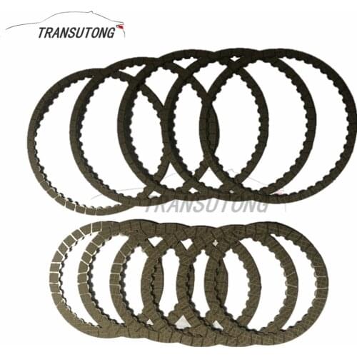 New DSG 7speed DQ500 OBH 0BT 0DE Transmission Clutch Friction plate kit For AUDI VW SCIROCCO TIGUAN TRANSPORTER