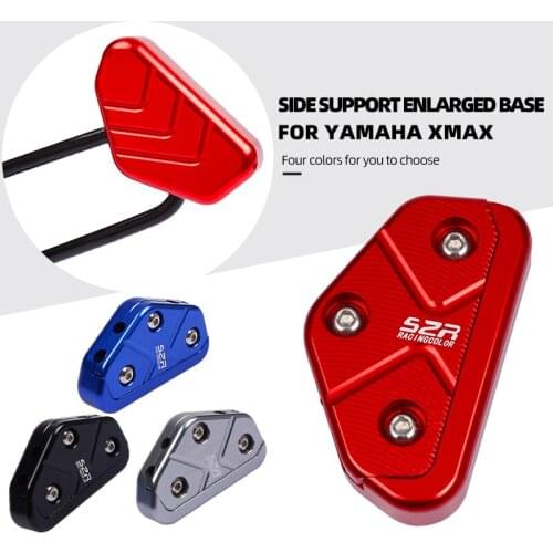 For Yamaha XMAX 250 300 X-MAX 250 X-MAX 300 X-MAX 125 2018-2020 kickstand side stand enlarger column auxiliary Pad Support
