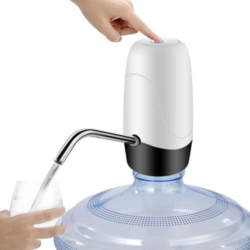 LCD Digital Display Touch Switch Water Pump Wireless USB Electric Dispenser Compact and Portable Carry Convenient