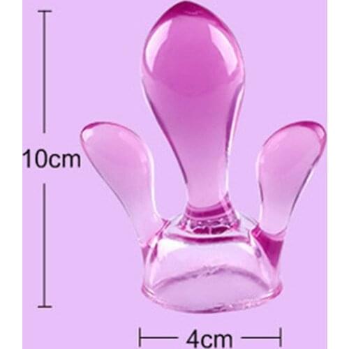 Silicone Wand Head Cap Full Body Massager Wand Vibrator Attachment Accessories 3.5-4.5 Cm Diameter Head