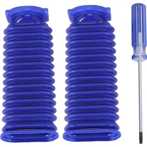 Drum Suction Blue Hose Fittings for Dyson V7 V8 V10 V11 Vacuum Cleaner Replacement Parts with Screwdriver