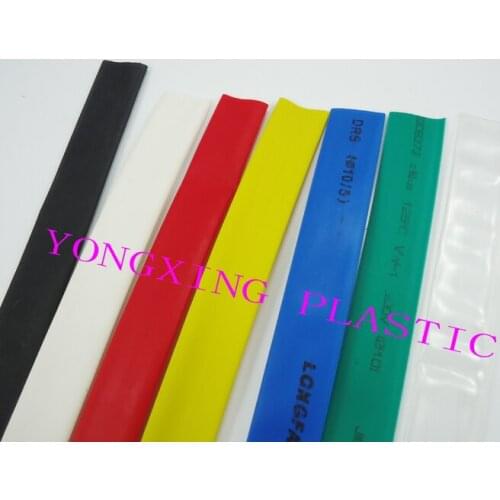 7meter/set 7mm Shrink Tubing insulating bush Wrap Sleeve Kit 7 Colors red yellow blue green white black transparent kits