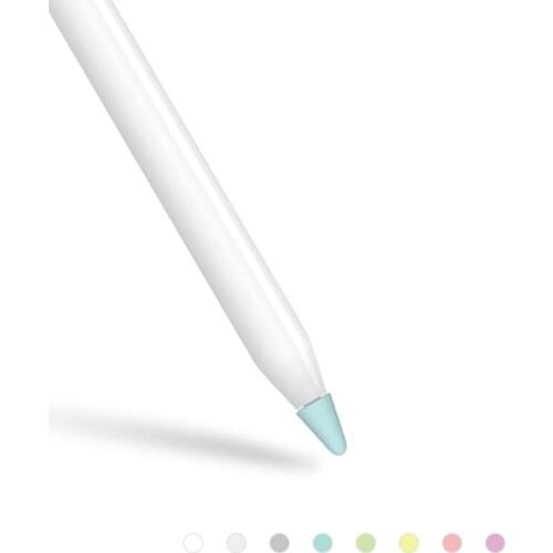 8pcs/set Silicone Replacement Protective Tip Case Nib Cover Skin For Apple ipad Pencil 1st 2nd Stylus Touchscreen Pen Tip