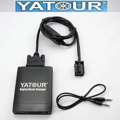 Yatour Car MP3 Player For Peugeot 207 307 308 407 Citroen C2 C3 C4 C5 RD4 RT3 RT4 USB SD AUX Music CD Changer Audio