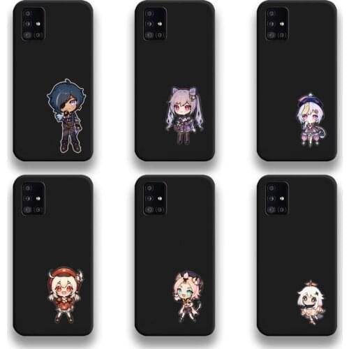 Genshin Impact Video game Phone Case For Samsung Galaxy A21S A01 A11 A31 A81 A10 A20E A30 A40 A50 A70 A80 A71 A51 5G