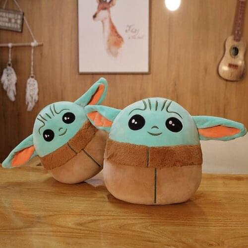 10-26cm Disney Star Wars Yoda Doll Plush Stuffed Toy Kawaii Cute Soft and Comfortable Toys for Children Birthday Gifts