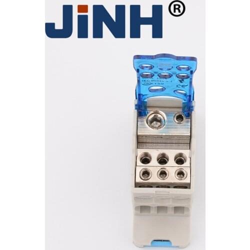 UKK125A One In Multiple-Out Distribution Box Din Rail Terminal Blocks Universal Wire Connector Junction Box Waterproof