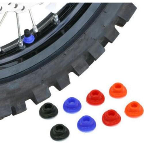 10 Pieces Dirt Bike ATV UTV Air Valve Stem Mud Guards Tire Tube Caps Silicone Rubber Waterproof Cap Universal