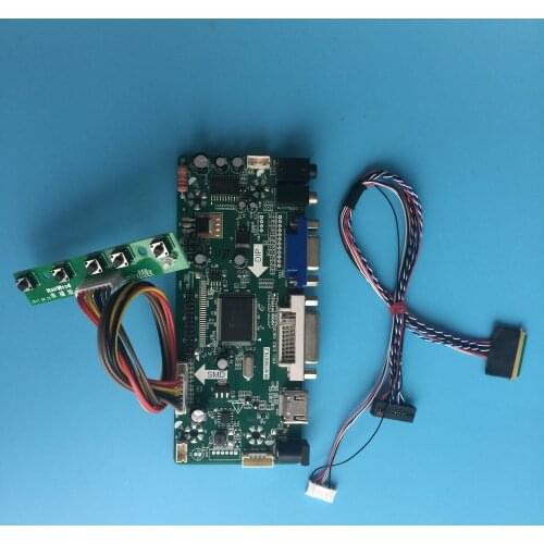 Kit for B156XTT01.0/2/3 40pin M.NT68676 DVI HDMI 15.6" LED DIY 1366X768 Monitor Panel Controller board AUO Display LCD VGA