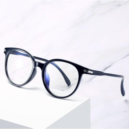 Anti Blue Rays Computer Round Glasses Men Women Blue Light Coating Gaming Glasses for Computer Protection Eye Retro Spectacles