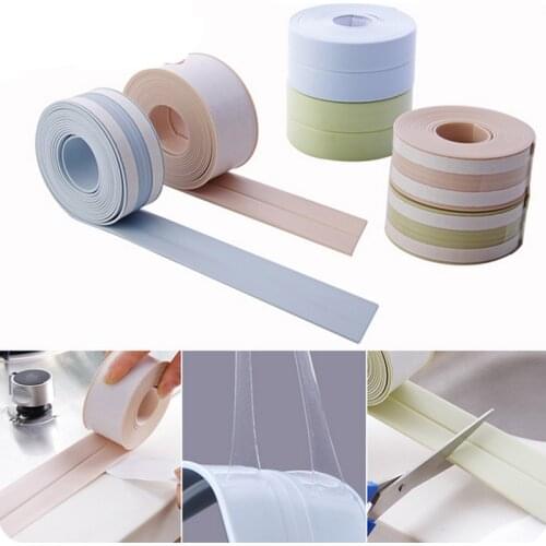 Kitchen Bathroom Toilet Seams Waterproof Sticker tape Self Adhesive Mildew-proof Corner Line Waterproof Strip Tape Hardware