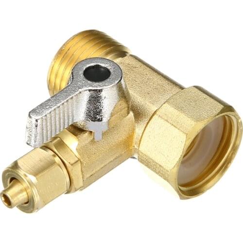 Mayitr Feed Water Adapter 1/2" To 1/4" Faucet Water Filter Ball Valve Reverse Osmosis System Valve Tap For Home Hardware