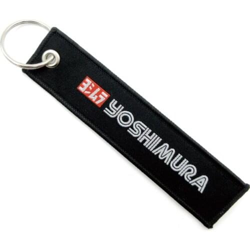 Motorcycle Embroidered Keyring Fabric Key Holder Chain Ring Collection Keychain For Suzuki GSXR GSX-R 600 750 1000 1300 Hayabusa