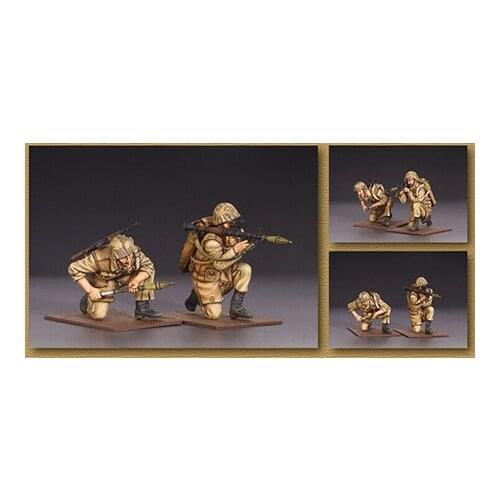 New Unassembled 1/35 Modern Infantry action include (2 figures) Resin Figure Unpainted Model Kit