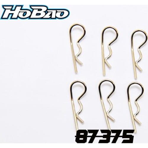Original OFNA/HOBAO RACING 87375 Body Clips, 6pcs For 1/8 HYPER BUGGY TRUGGY MONSTER TRUCK SHORT TRUCK ON ROAD