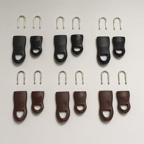 Replacement Zipper Tags Zip Fixer For Clothes Zipper Pull Fixer For Travel Bag Suitcase Clothes Tent Backpack