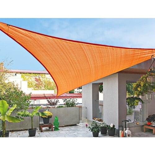 Waterproof Shade Sail Anti-UV Sunshade Net Outdoor Garden Sunscreen Sunblock Shade Cloth Net Plant Greenhouse Cover Car Cover XL