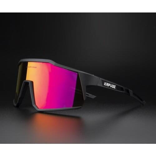 KAPVOE cycling glasses men women outdoor sports riding sunglasses with myopia frames mountain road bike bicycle glasses 1 lens