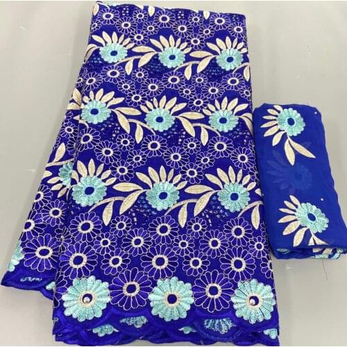 Royal blue lace fabric african bazin riche getzner cotton bazin brode brocade 2018 latest atiku fabric guinea brocade 5+2yards
