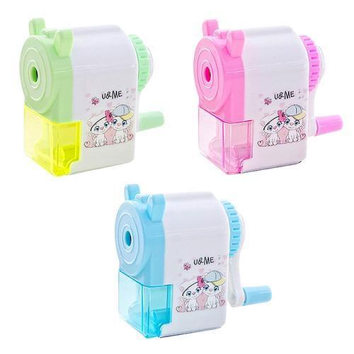Korean style pencil sharpener mechanical accessories creative cartoon pencil sharpener student pencil sharpener for school