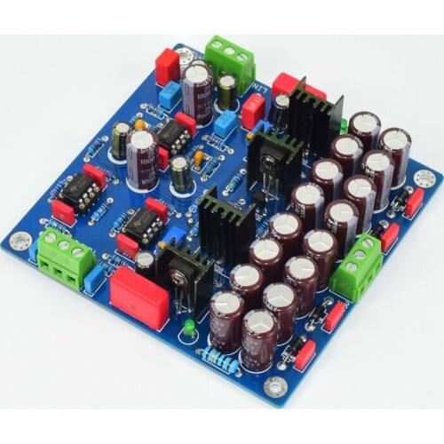 YJ00403 - M4 class A amplifier high-fidelity HIFI fever Positive and negative regulation NE5532 Preamp amplifier board 087