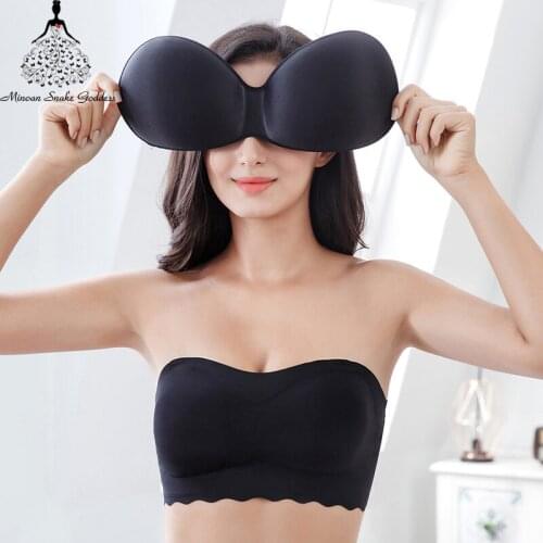 Seamless Bras For Women Bralette Invisible Strapless Bra Push Up Brassiere BH Plus Size Underwear M-7XL Soutien Gorge Femme