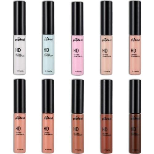 9 Colors High Coverage Liquid Concealer Cover Facial Flaws Scars Acne Freckles Lip Concealer Face Highlighter Stick Makeup TSLM1
