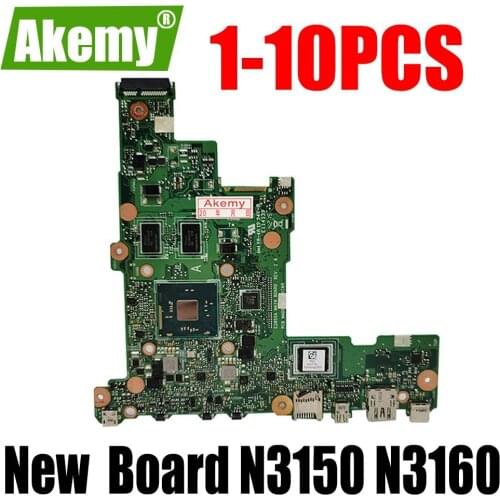 1-10PCS JIANSU E205SA Laptop motherboard For Asus E205S E205SA TP200SA mainboard motherboard 2G/4G RAM N3150 N3160