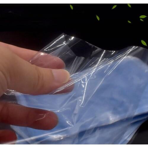 100Heat shrinkable film shoe Retail Food bag transparent Shrink Wrap sealing dustproof anti-oxidation home Cosmetics storage bag