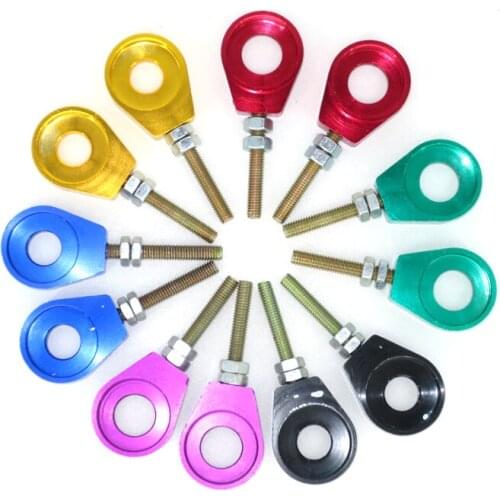 12mm 15mm Chain Adjuster Tensioner Axle Block For Chinese 50cc-160cc CRF 50 KLX110 SSR Thumpstar Pit Dirt Bike Motorcycle