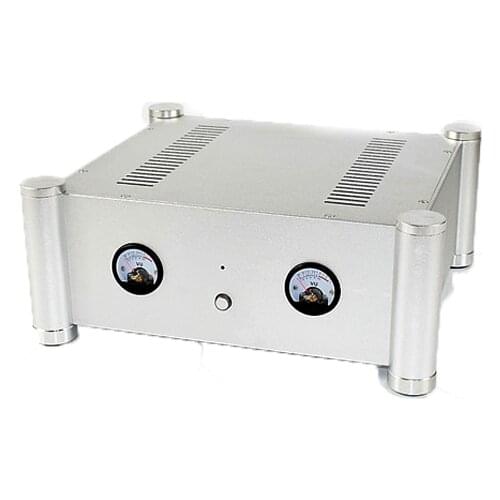 315*355*145MM WA126 FULL OF Aluminum Amplifier Enclosure chassis Amplifier case Tube machine front VU table chassis