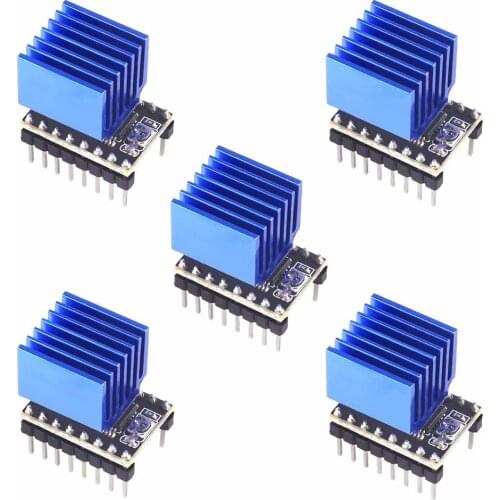 3D Printer LV8729 Stepper Motor Driver Module Replacement for LV8729 Stepper Driver with Heatsink 4-Layer Substrate Ultra Driver