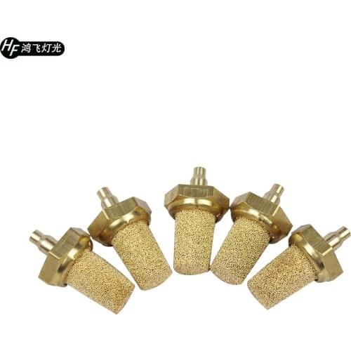 5 Pieces Filter Pure Copper Filter Tip Fog Machine Accessories