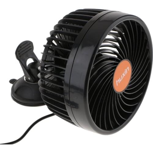 6 Inch 24V 12W Car SUV Truck Plug In Electric Fan With Lighter Low Energy Consumption