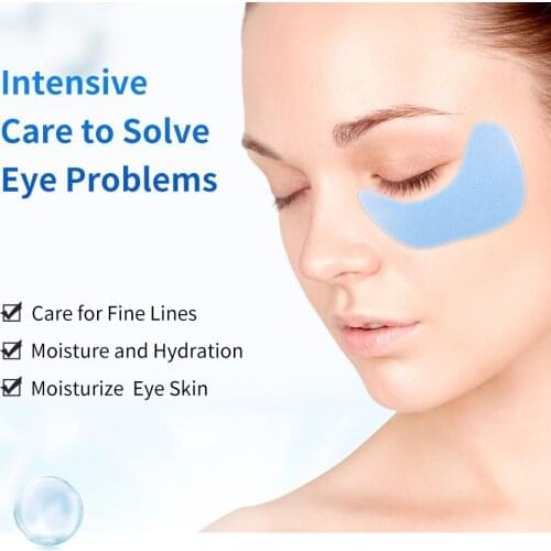 8 Pair=16 Sticker Soft Hyaluronic Acid Eye Mask Age Remove Aging Eye Dark Moisturizing hydration Anti Bag Wrink Serum Patches