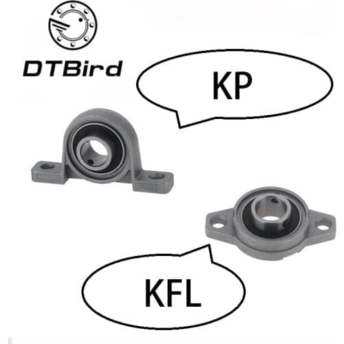 KFL08 KP08 KFL000 KP000 KFL001 KP001 Bearing Shaft Support Spherical Roller Zinc Alloy Mounted Bearings Pillow Block Housing