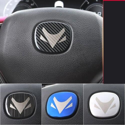 StainlessSteel Steering Wheel Emblem Decorated Cover For Changan CS75 PLUS CS55 CS35 CAA410
