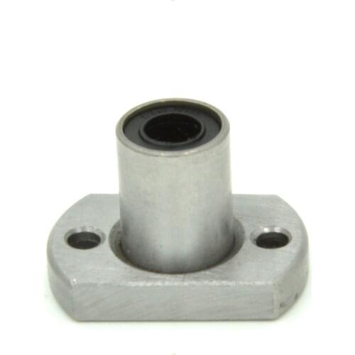2pcs/lot Flanged linear bearing LMH6UU Length 19mm, Outside Diameter 12mm