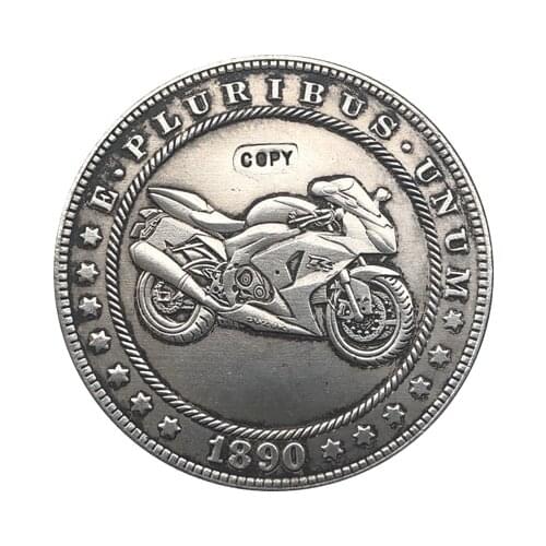 Hobo Nickel 1890-CC USA Morgan Dollar COIN COPY Type 138