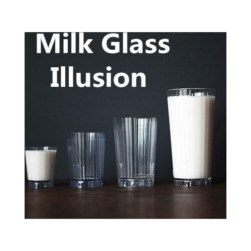 Milk Glass Illusion- Magic Tricks,Magic Accessories,Mentalism,Stage Magic props,Close-up,Gimmick,Magician Toys,Comedy