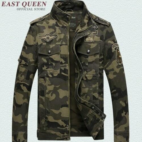 Camouflage jackets men Army Military jacket men camouflage Tactical Camouflage casual fashon bomber Jackets KK1754 H
