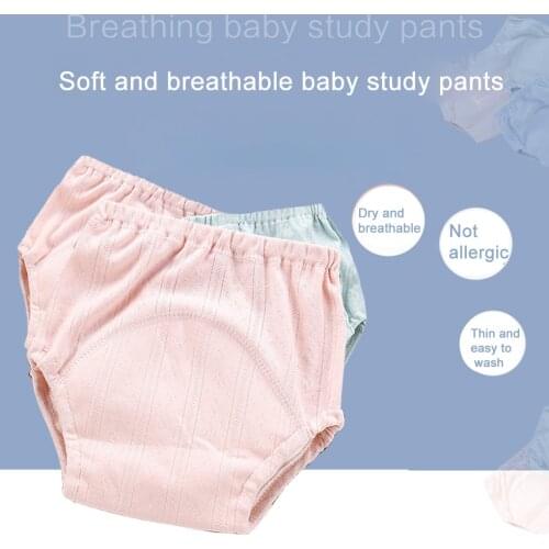 Hot! 1PC Soft Baby Diaper Reusable Baby Training Pants Underwear Toilet Training Infant Washable Cloth Diapers Toddler Shorts