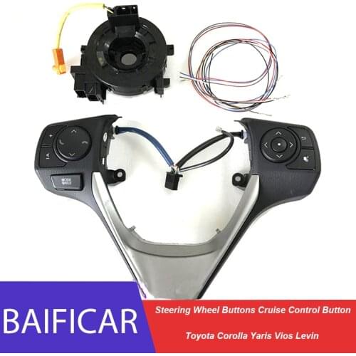 Aificar Brand New Multifunction Steering Wheel Buttons Cruise Control Button For Toyota Corolla Yaris Vios Levin