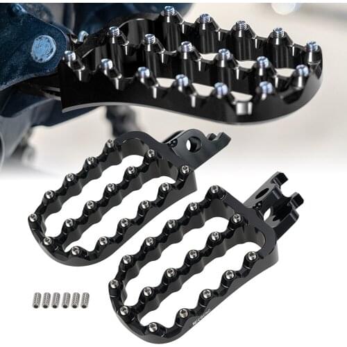 Motorcycle CNC FootRest Footpegs Foot Pegs Pedals For HONDA CRF250X CRF250RX CRF250L CRF450L\X CRF450RX CRF1000L Africa Twin