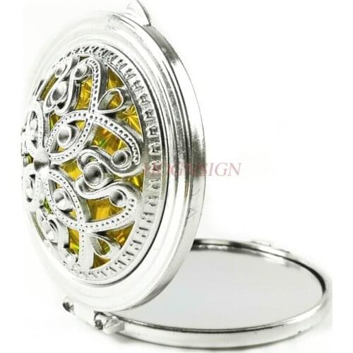 Plastic Lovely Small Mirror Ancient Costume Cosmetic Mirror With A Mirror Portable Cosmetic Mirror Sale