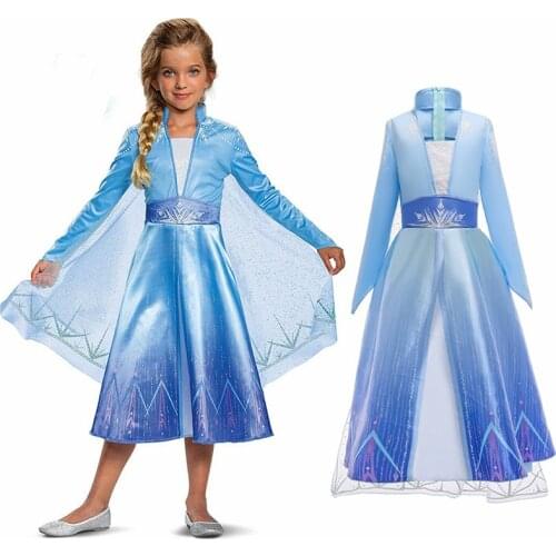 Girl Cosplay Prince Dress for Kid new Snow Queen costume dress princess disflaz carnival fasido de fista baby conguilados